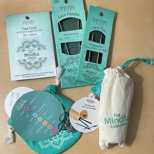Knitters Pride Mindful Collection Knitting Accessories Set of 5 items needles